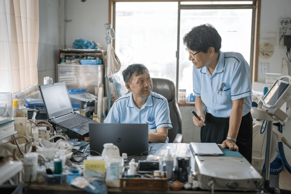 AI marketing for medical practices — professional business image