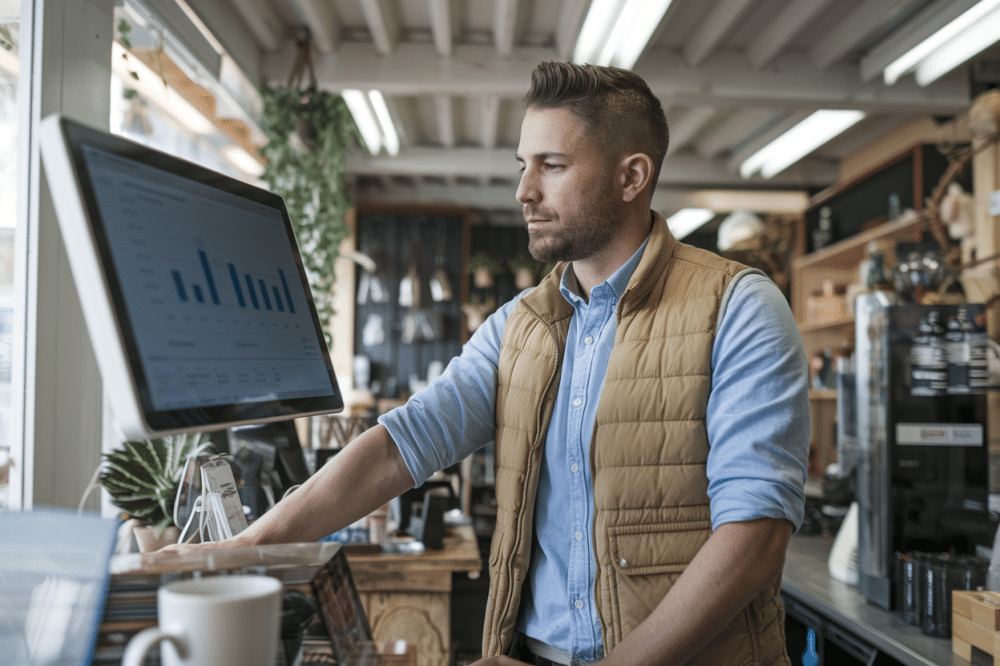 First AI marketing investment — professional business image